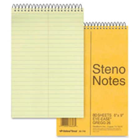 Rediform Steno Notebook - Green RED36746PK