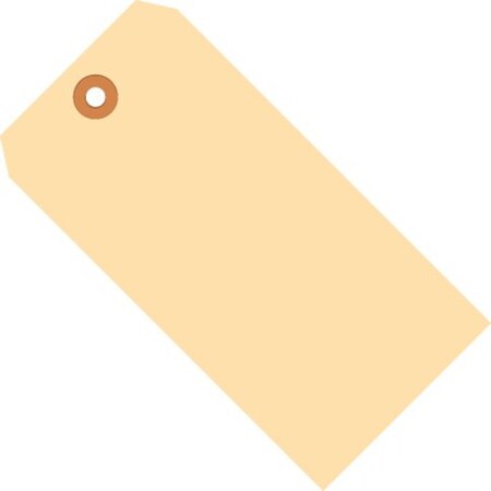 Partners Brand Jumbo Shipping Tags, 15 Pt., 8" x 4", Manila, PK500 G10101