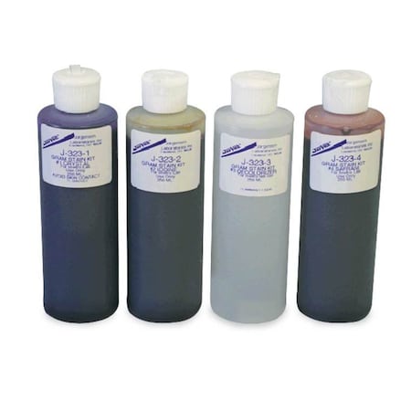 Jorgensen Laboratories JorVetg Stain Kit, 250mL Bottles, 4PK J0323