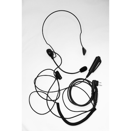 Maxon Headset Microphone w/Boom Mic In-Line/PTT TA-820X