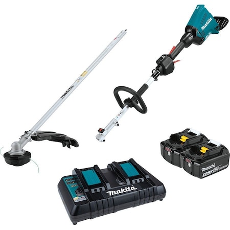 Makita 36V (18V X2) LXT Brushless Couple Shaft String Trimmer Kit (5.0Ah) XUX01M5PT