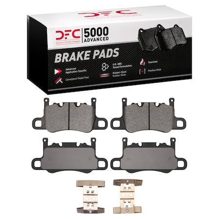 Dfc 5000 Advanced Disc Brake Pad Set,  1551-2046-01