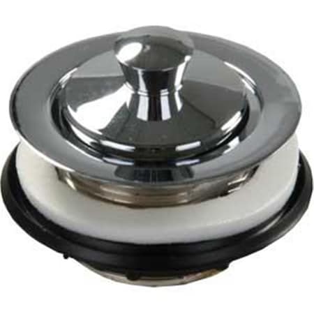 Jr Products Strainer With Pop-Stop Stopper- Chrome J45-95135