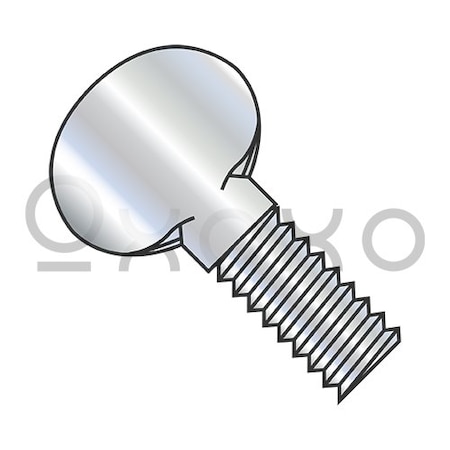 Oxoxo 3/8-16X1 1/2 Thumb Screw Plain Fully Thread Zinc, 150PK 236485