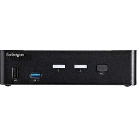 Ezgeneration 2 Port DisplayPort KVM Switch - 4K60Hz - USB 3.0 Hub EZ3575720