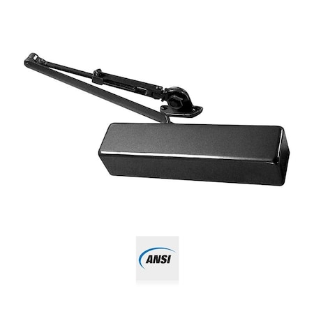 Premier Lock Adjustable Power Grade 1 Door Closer: Duranodic DC9002-16