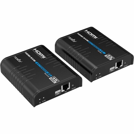 Rocstor TRUEREACH TR19 4K@60HZ HDMI KVM EXENDER - SUPPORTS USB KVM (KEYBOARD, MOUSE, TOU Y10G019-B1
