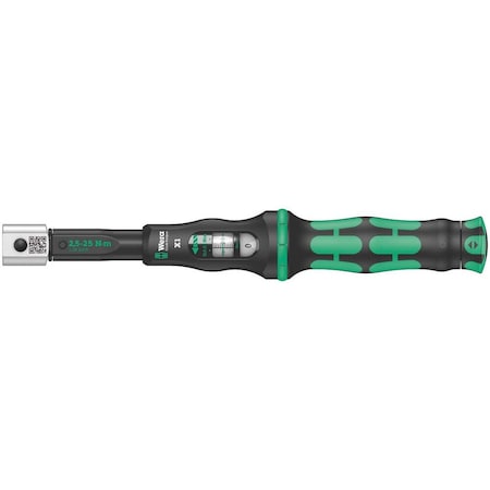 Wera Click-Torque X 1 torque wrench for insert tools, 2.5-25 Nm, 9x12 x 2.5-25 Nm 5075651001