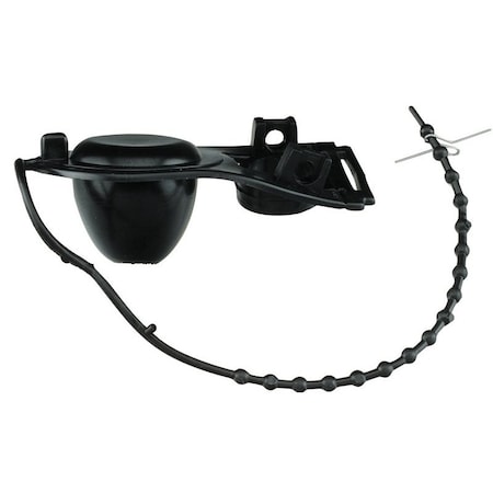 Plumb Pak Flapper Tank Ball, Vinyl, Black, For: Plastic, Brass and Old Style Crane Flush Valves PP23503