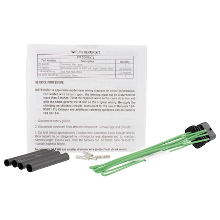 Motorcraft Oxygen Sensor Connector, WPT1598
