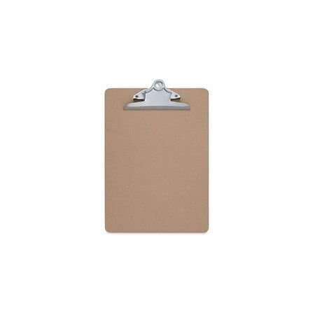 Universal Clipboard, Hardboard, Brown, 8-1/2x11 UNV40304