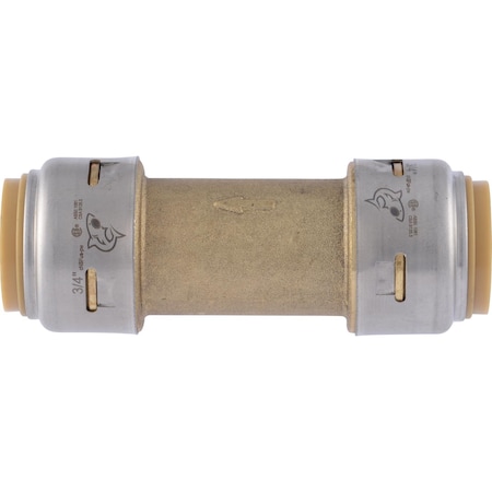 Sharkbite SharkBite 3/4 in. D X 3/4 in. D Brass Spring Loaded Check Valve UR2016A