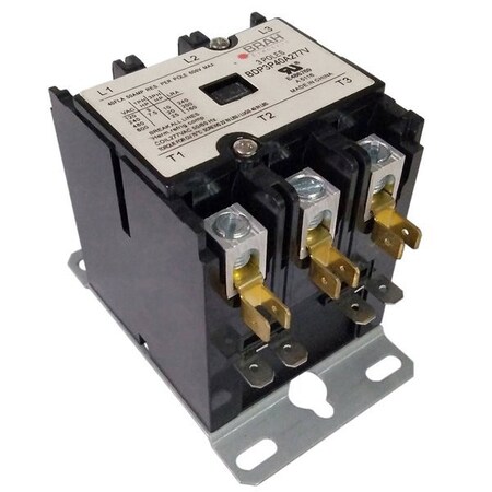 Circuit Breaker, Definite Purpose Contactor Series, 40A, 3 Pole, 120V AC Circuit Breaker, Definite Purpose Contactor Series, 40A, 3 Pole, 120V AC