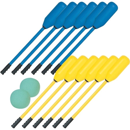 Champion Sports Rhino Skin Soft Polo Set, 12, 24" Sticks PXSET