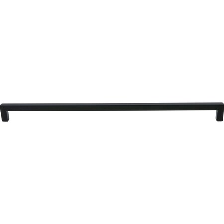 Designperfect 12-9/16'' Center-to-Center Handle Pull, Matte/Flat Black DPA-S359BLK