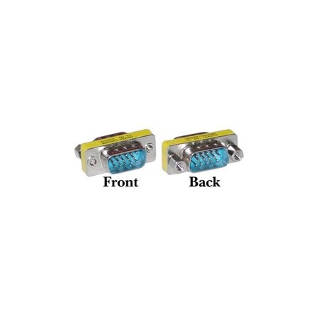 Cable Wholesale SVGA Mini Gender Changer / Coupler for PC, HD15 Male to HD15 Male 31H1-05100