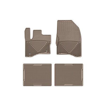 Weathertech Tan, Front and Rear All Weather Floor Mats W238TN-W273TN