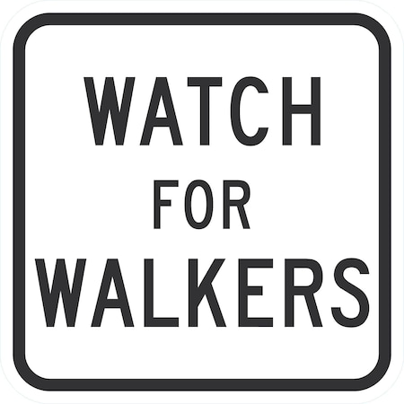 Lyle Watch For Walkers, 12x12, Engineer Grade, White G-2331-EG_12x12