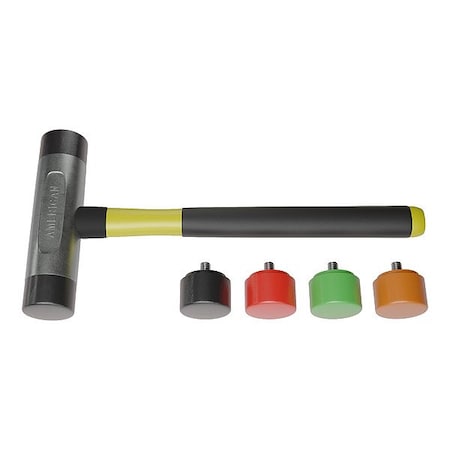 American Hammer Replaceable Tip Hammer, Zinc, 1.3 lb AM2ZRTFG-L