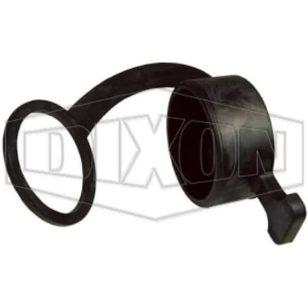 Dixon Mann-Tek by  Dry Disconnect Dust Cap, 2 in, Rubber, Domestic DGDC200