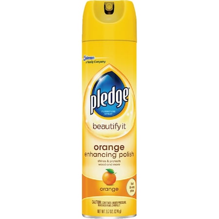 Pledge 9.7 Oz. Orange Furniture Polish 72373