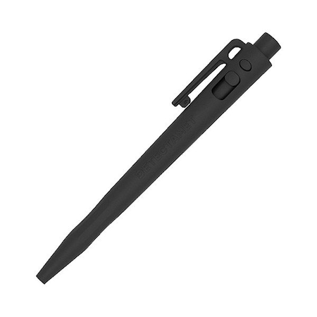 Detectamet Detectable HD Pen, W/Clip, Black Ink, PK50 101-I02-C22-PA01