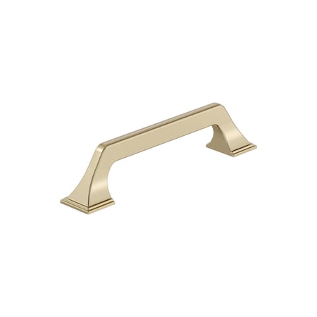 Amerock Exceed 5-1/16 inch 128mm Center-to-Center Golden Champagne Cabinet Pull BP36882BBZ