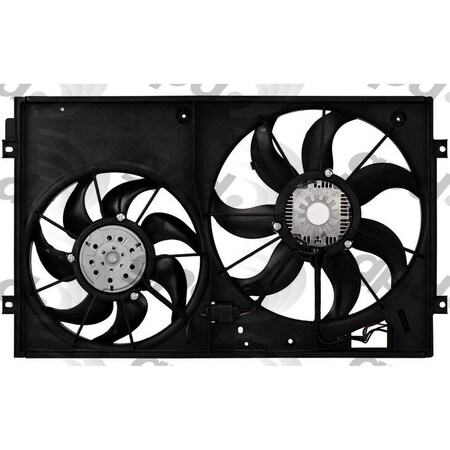 Global Parts Distributors Electric Cooling Fan Assembly 2811835