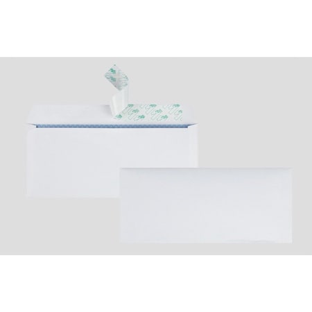 Quality Park Business Envelope, White, Paper, PK500 QUA69122