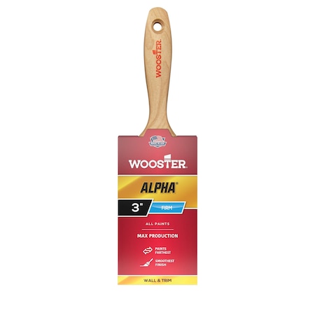Wooster 4233 3 in. Alpha Varnish Brush 71497166104