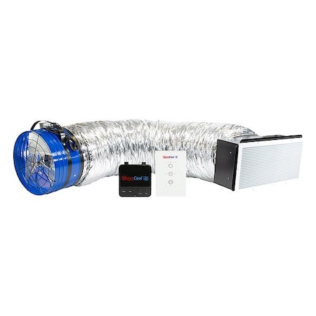 Quietcool Whole House Fan, 20" Blade dia. QC CL-5400 RF