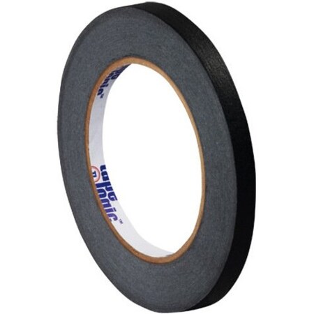 Box Partners Tape Logic 0.25 in. x 60 yards Black Masking Tape, 144PK T931003B
