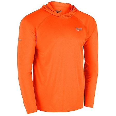 Milwaukee Tool Hoodie, 2XL, Orange, Men's M550A-2X