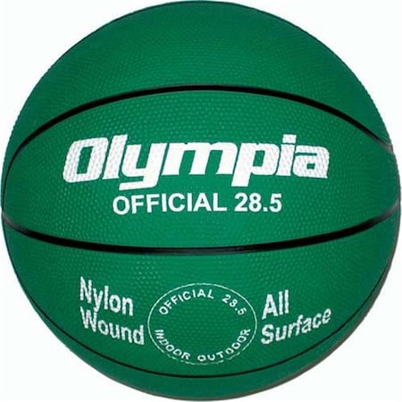 Champion Sports Rubber Basketball - Intermediate Green OL391080