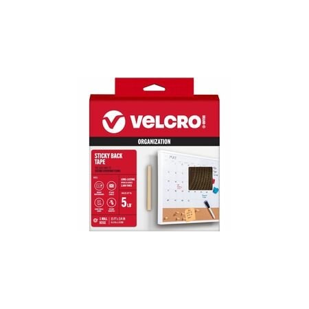 Velcro Brand Sticky Back Fastnr, Disp, .75x15ft, Bg 90083