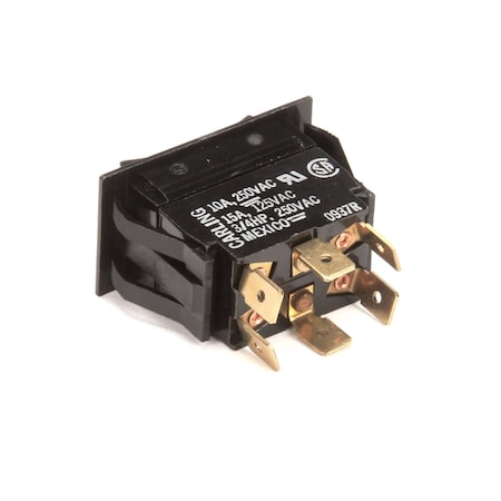 Market Forge Rocker Switch, DPDT, Power Lift Skillets 08-6320