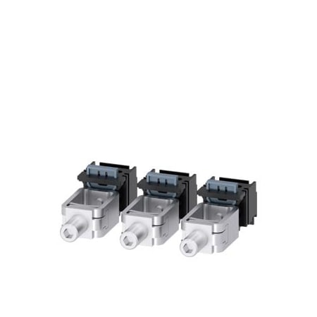 Siemens box terminal, 3 units accessory for: 3VA20/21/22 3VA9163-0JA12