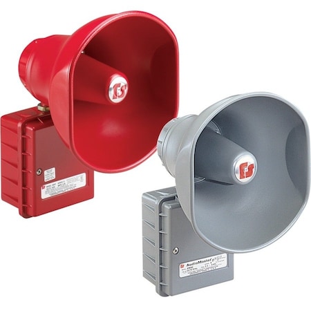 Federal Signal PA Weatherproof Speaker, Al, 1 Channel AM302