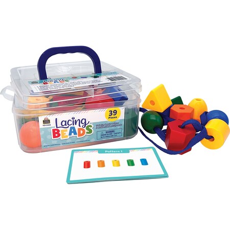 Teacher Created Resources Lacing Beads TCR21033
