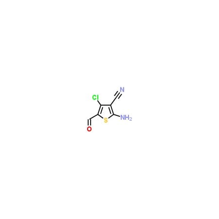 Ak Scientific 2-Amino-3-cyano-4-chloro-5-formylthiophene (5g), CAS 104366-23-6 D151-5g
