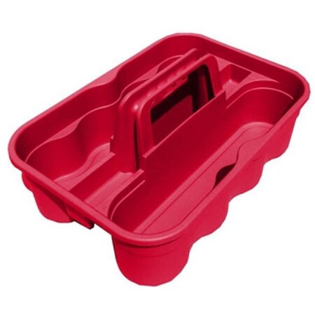 Tuff Stuff Prods BOTTLE CARRY CADDY RED TXW-RD