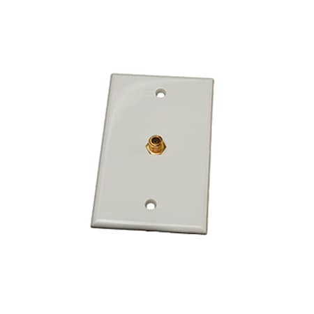 Rv Designer T141 Interior Tv Wall Plate White R6R-T141