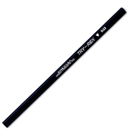 J.R. Moon Pencil Pencils Try-Rex Intermed Untipped, 3PK JR102231