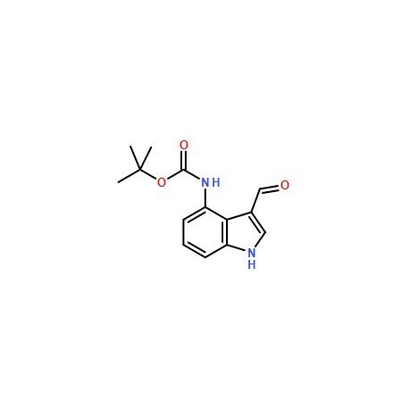 Ak Scientific tert-Butyl 3-formyl-1H-indol-4-ylcarbamate (100mg), CAS 885266-77-3 1818AF-100mg