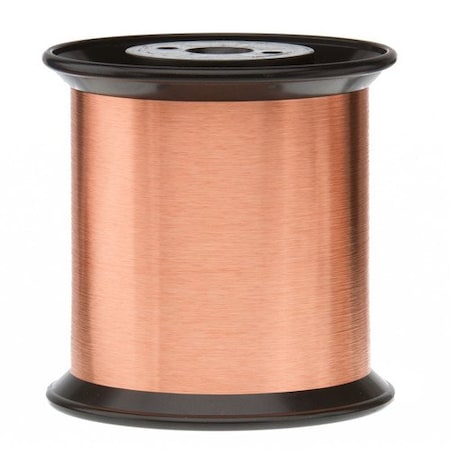 Remington Industries Magnet Wire, Enameled Copper Wire, 33 AWG, 0.0077" Diameter, Natural 33SNS