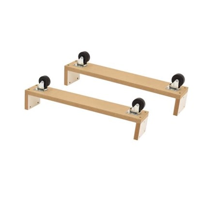 Specialty Store Services Caster Kit For Rotating Slatwall Display 3504