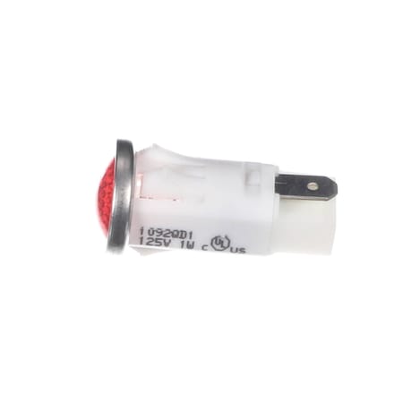 Frontline International Indicator Light, Red, 125 Volt 60020002