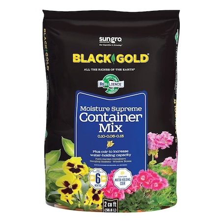 Sun Gro BLACK GOLD Container Potting Mix, 2 cu-ft Coverage Area, 40 Bag 1413000.CFL002P