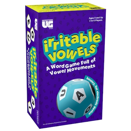 University Games Irritable Vowels Game 01034