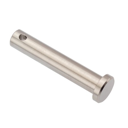 Zoro Select Precision Clevis Pin, 1/4 in Dia, Stainless Steel, 1 PK PIN7441424